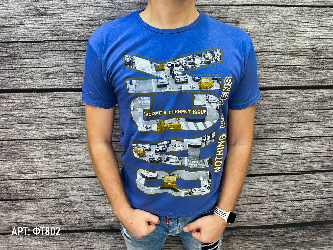 

Мужская футболка. Размеры: M, L, XL, 2XL (маломерят на размер)