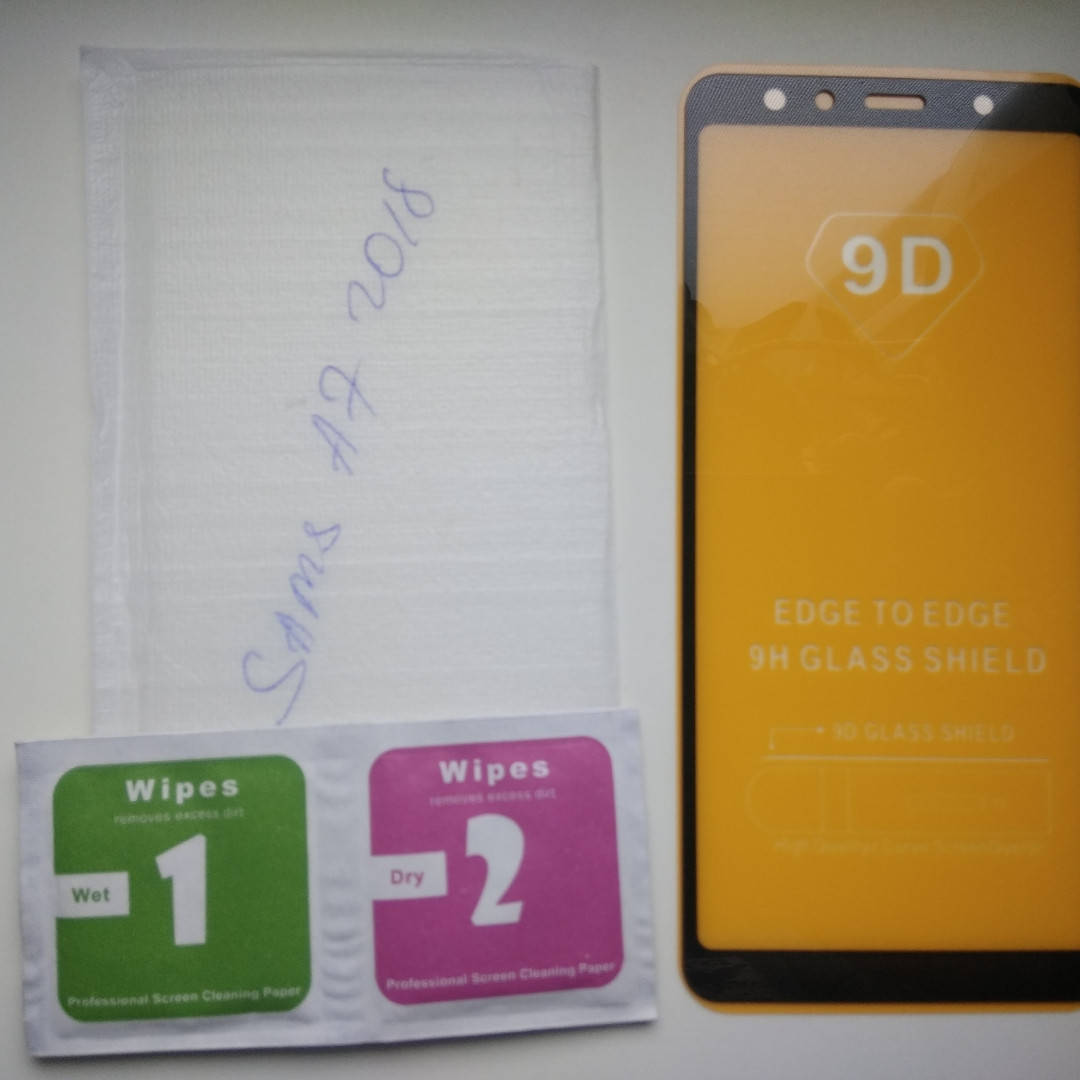 

Защитное стекло 9d Samsung Galaxy A7 2018 SM-A750 полный клей