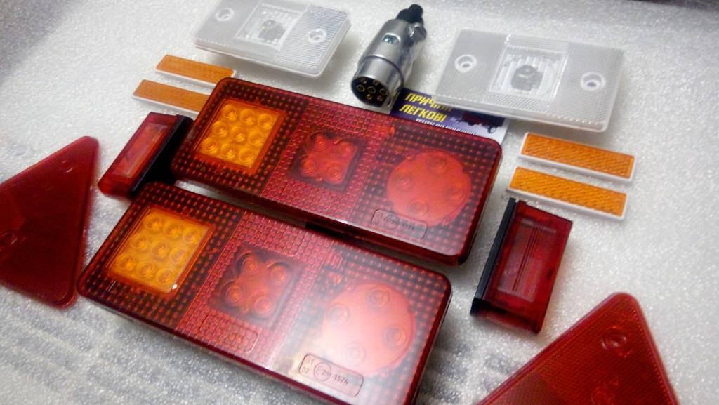 

Комплект LED светотехники легкового прицепа KSLED-2