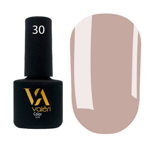 

Гель-лак Valeri Color № 030 (холодный беж, эмаль), 6 мл