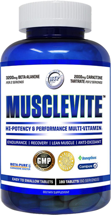

Hi-Tech Pharma, Musclevite (180 шт), мужские витамины, женские витамины