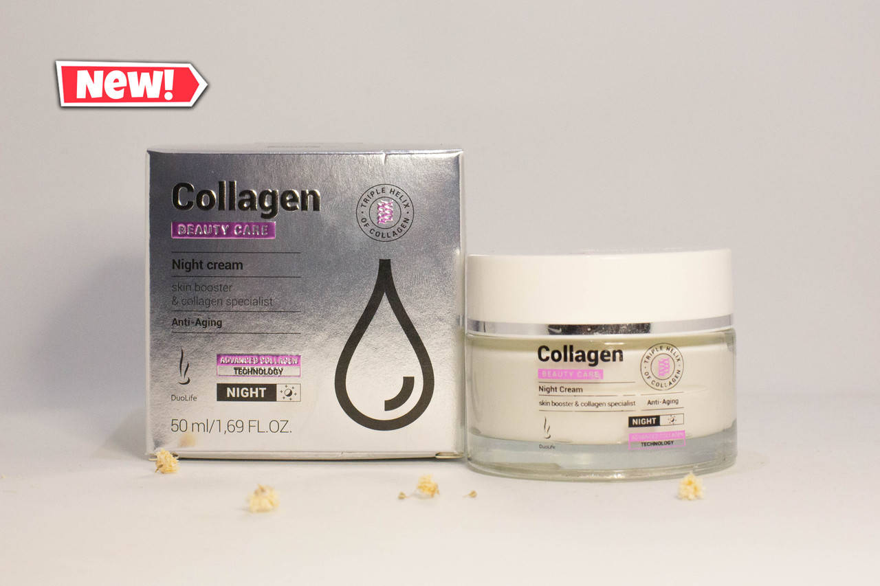 

Ночной крем против морщин DuoLife Beauty Care Collagen Night Cream 50ml