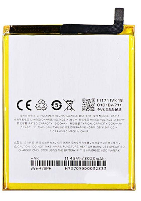 

Аккумулятор Meizu M6 / BA711 (3020 mAh) 12 мес. гарантии