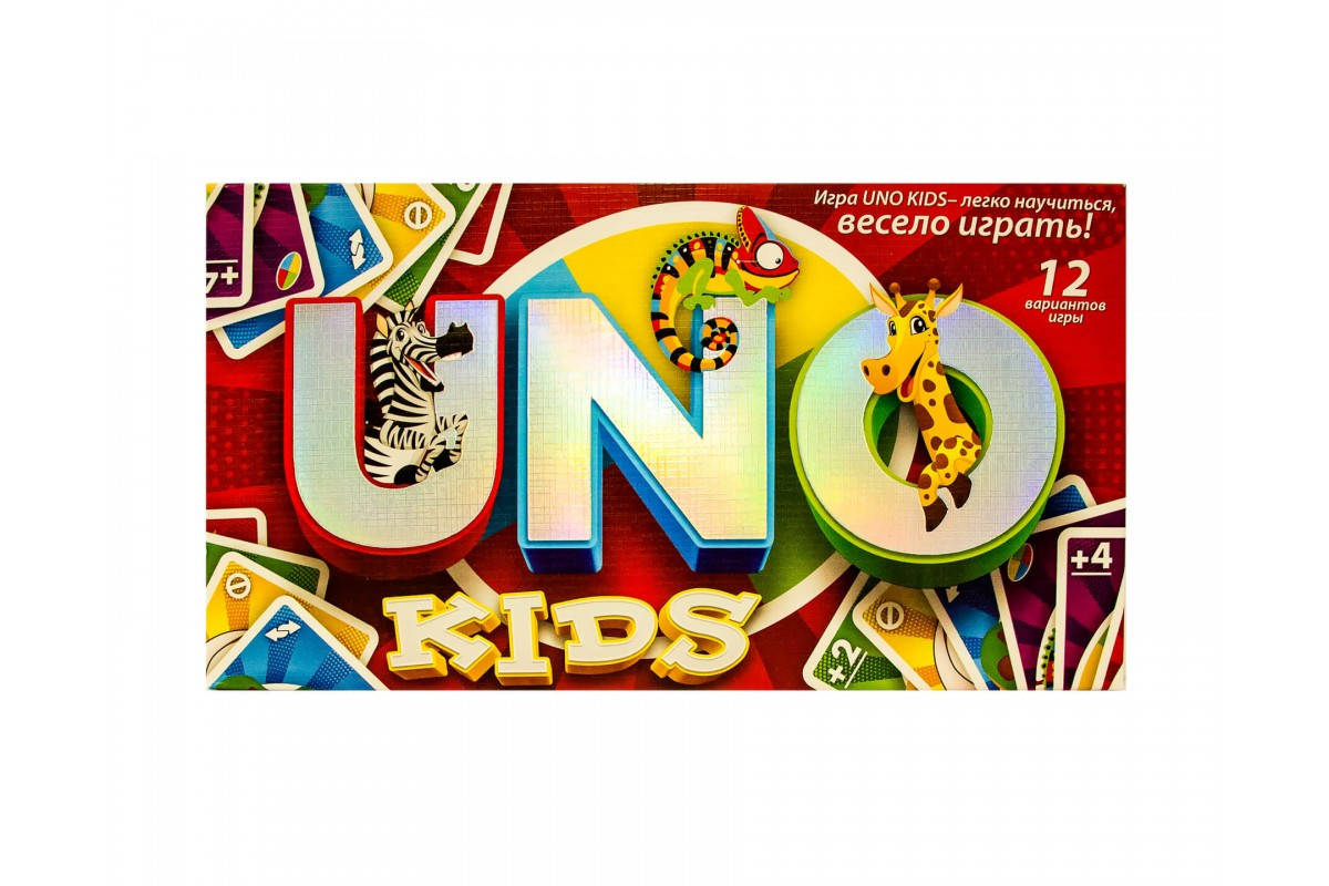 

Настольная игра Danko Toys UNO Kids.уно для детей