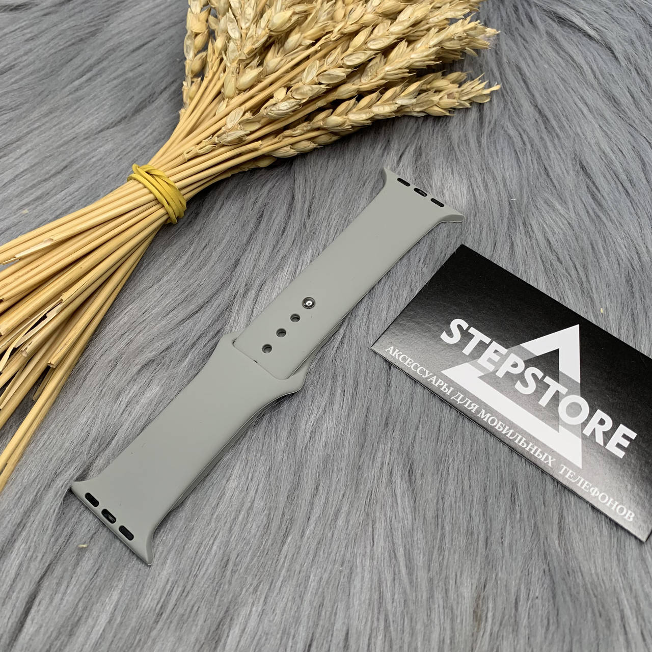 

Ремешок M-L силиконовый для Apple watch 42 44 45 mm series 1 2 3 4 5 6 7 SE браслет 3