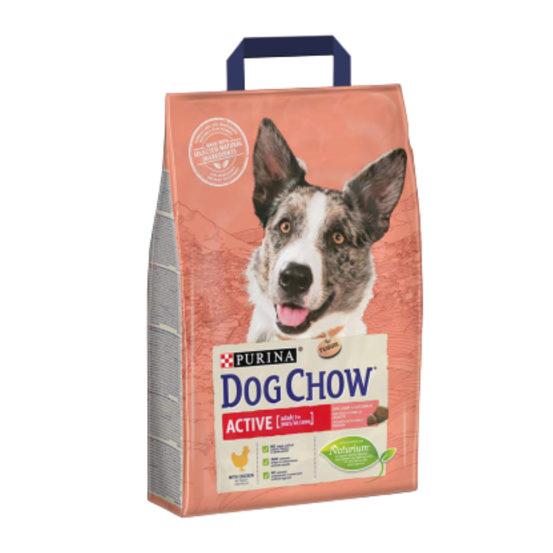

Сухой корм для взрослых собак Purina Dog Chow Active Adult со вкусом курицы 2.5 кг.