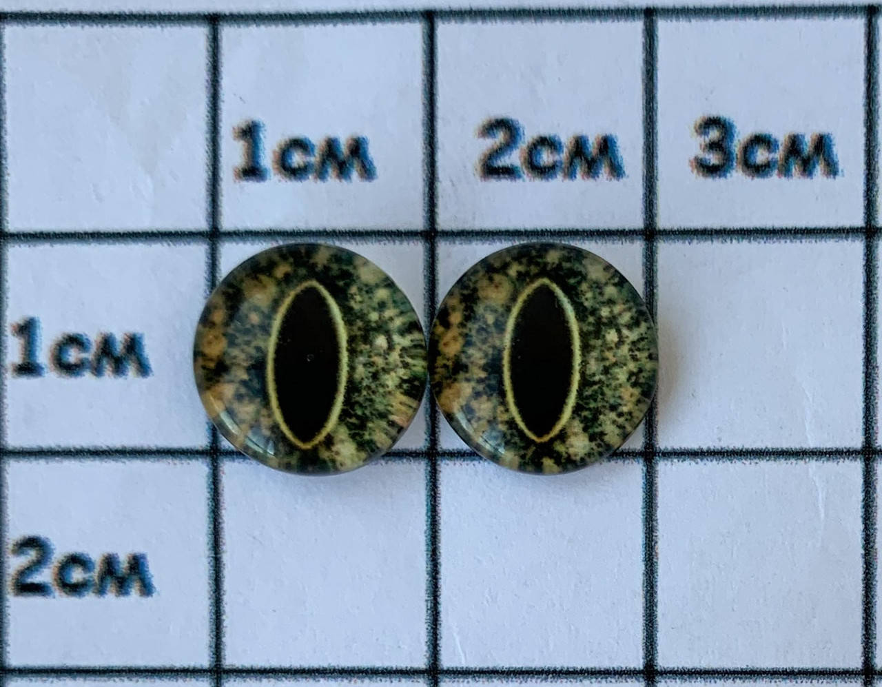 

Глазки для игрушек (Фурнитура для кукол) клеевые 10 мм