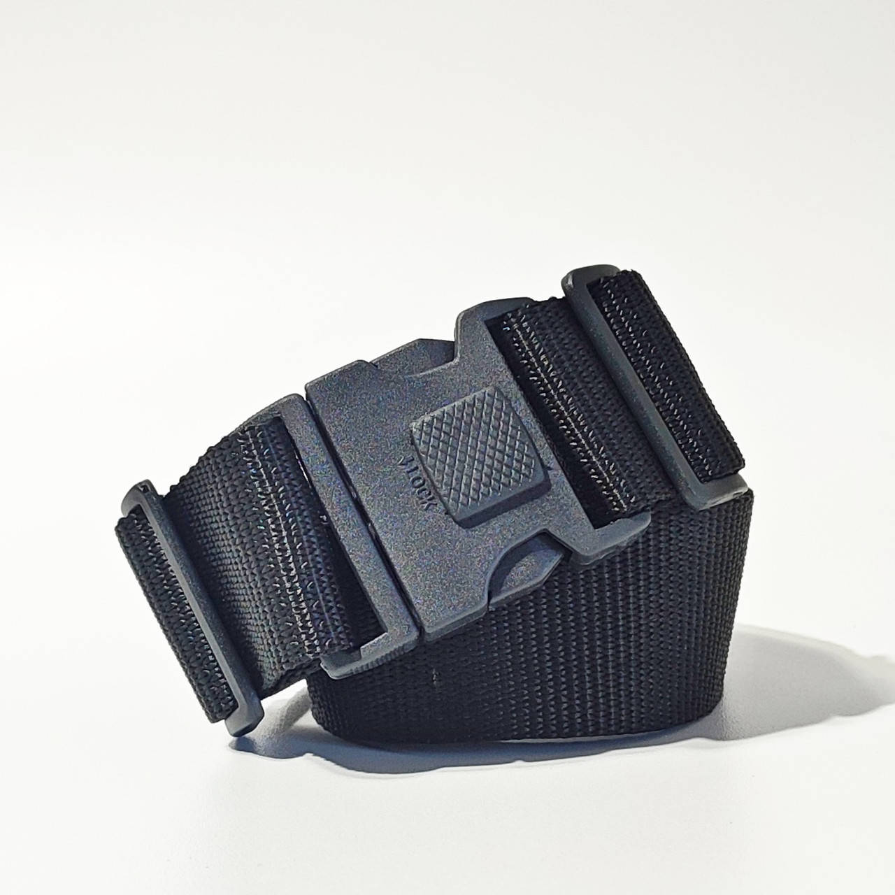 

Тактический черный ремень 5см с быстросъемной пряжкой фастекс с замком