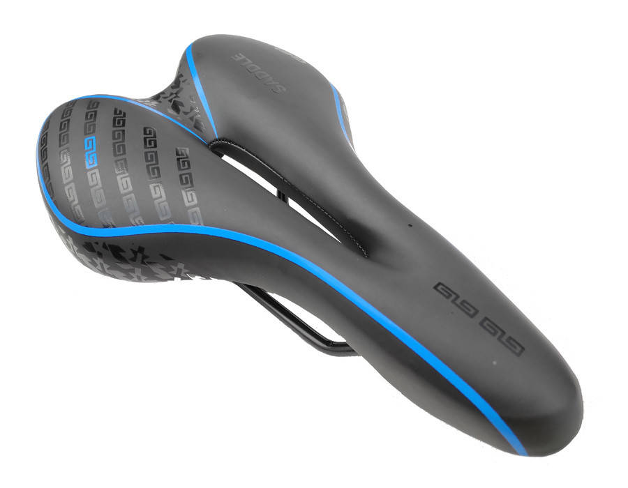 

Седло велосипедное Lietu ZD-022 GEL с вентиляционным отверстием
