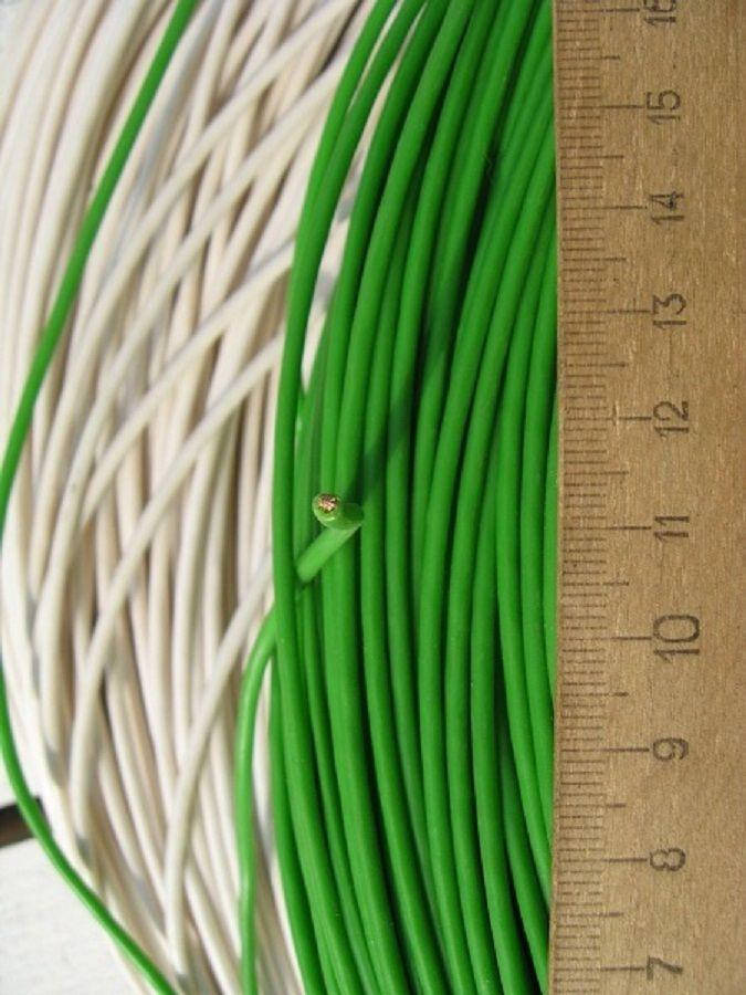 

Провід ПВ-3 1,0 білий колір