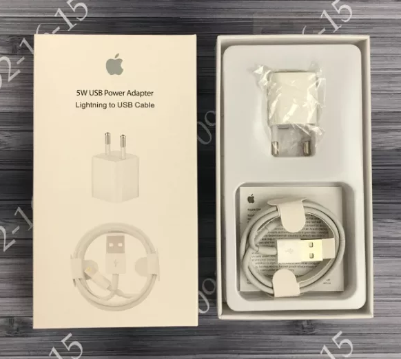 

Набор адаптер вилка EU кабель LIGHTNING лайтинг Зарядное Apple iPhone