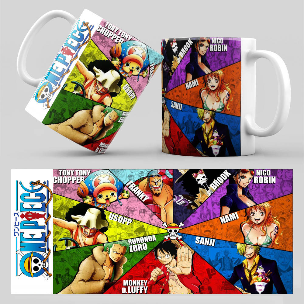 

Чашка Аниме One Piece 003, Белый