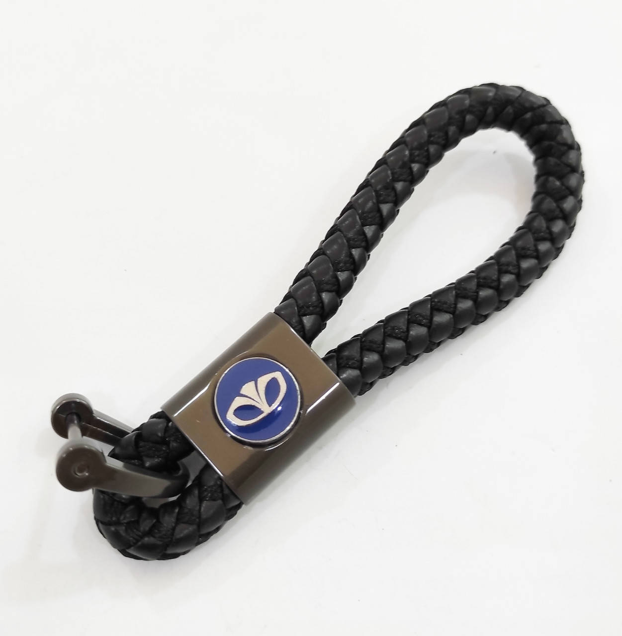 

Брелок для ключей Daewoo Дэу (плетеный) Брелок для автомобильных ключей, Черный