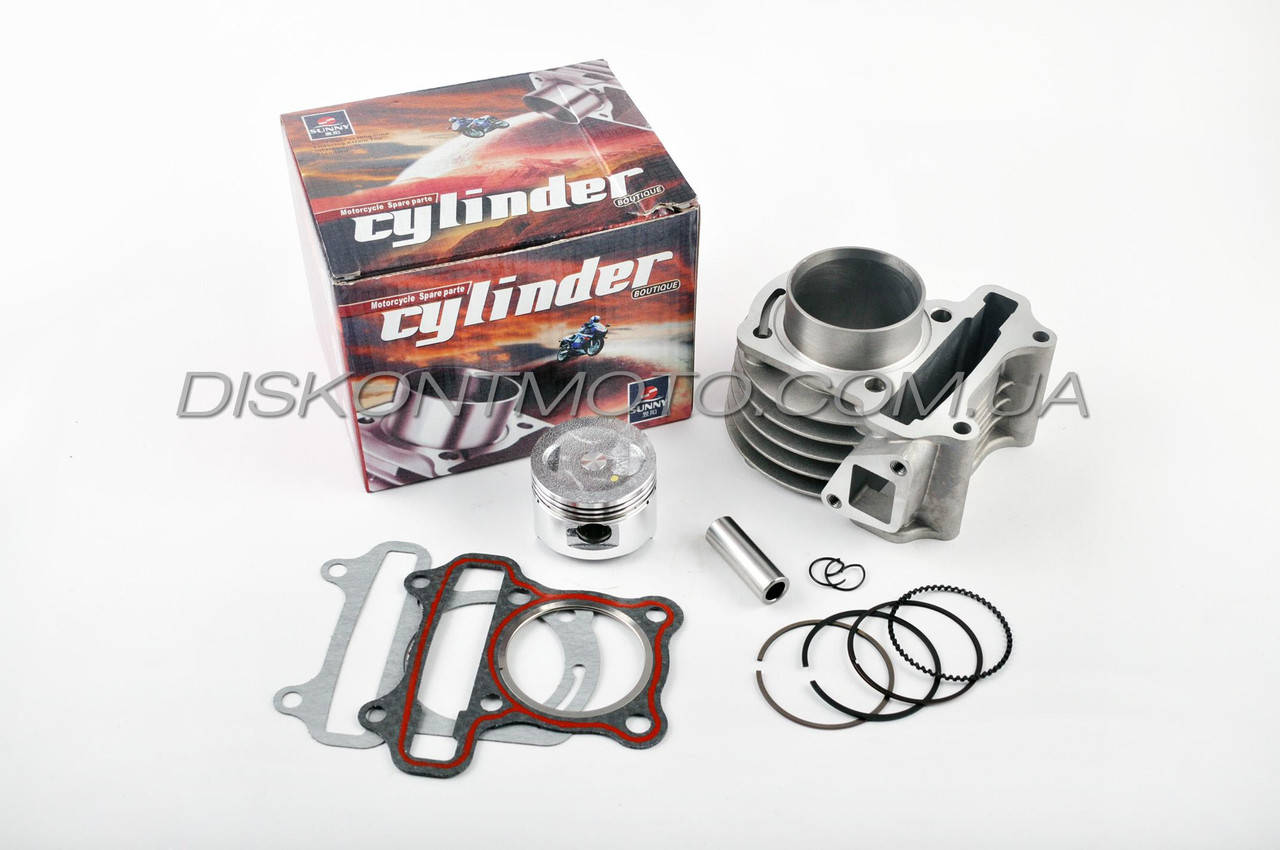 

Поршневая на скутер 4T GY6 100cc 139QMB (d50.0мм, тюнинг GY6 50) SUNNY