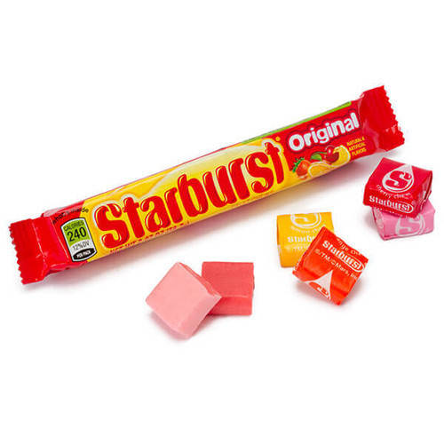 

Starburst Fruit Chews Candy Packs
