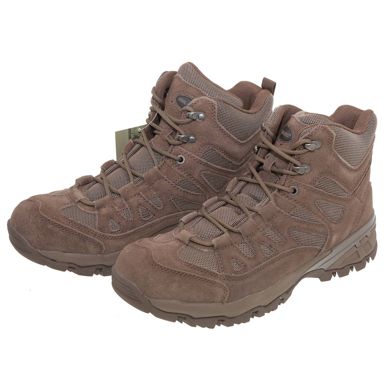 

MIL-TEC Squad Boots 5 Brown Черевики тактичні, берци 42 розмір 12824009