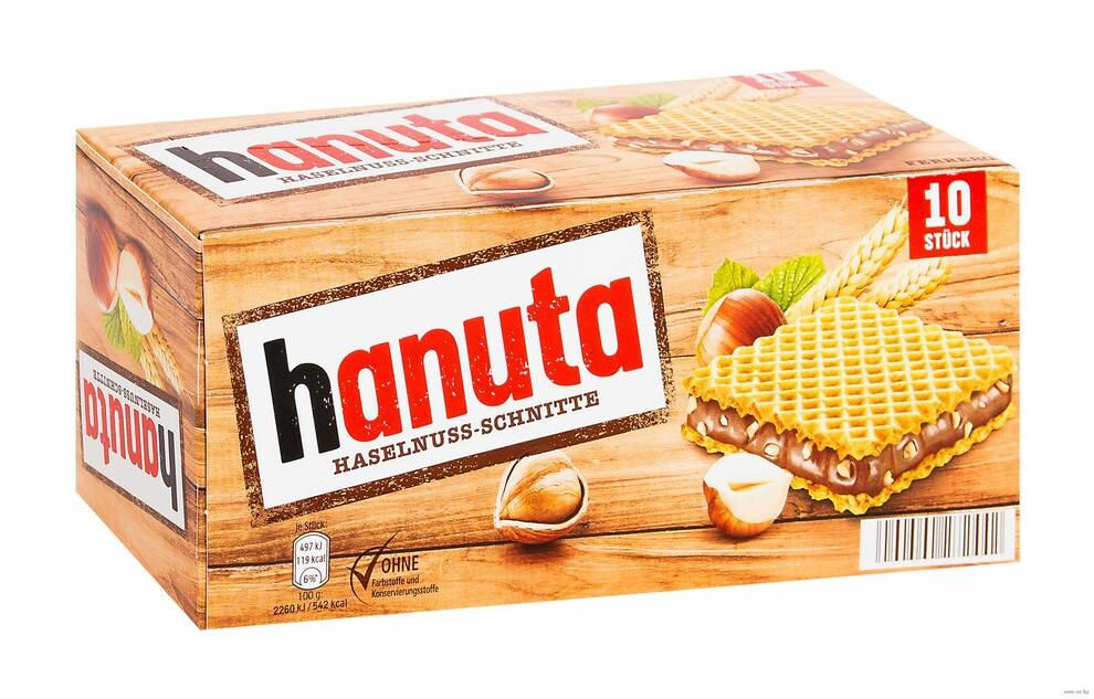 

Вафли Hanuta 10s 220 g