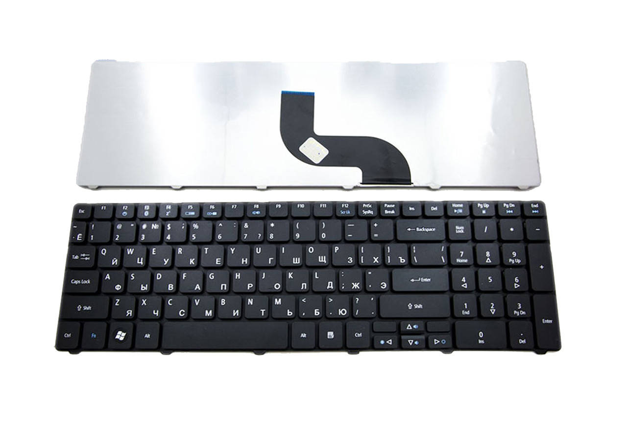

Клавиатура для ноутбука Acer Aspire 5560G, матовая (KB.I170A.164), Черный