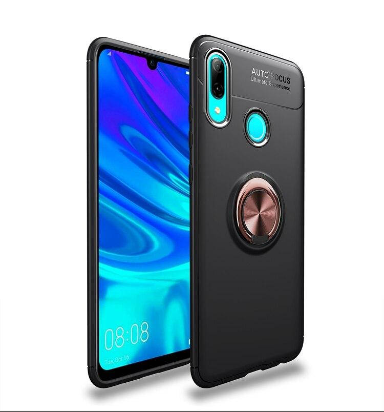 

Чехол Fiji Hold для Huawei P Smart Z бампер накладка с подставкой Black-Gold