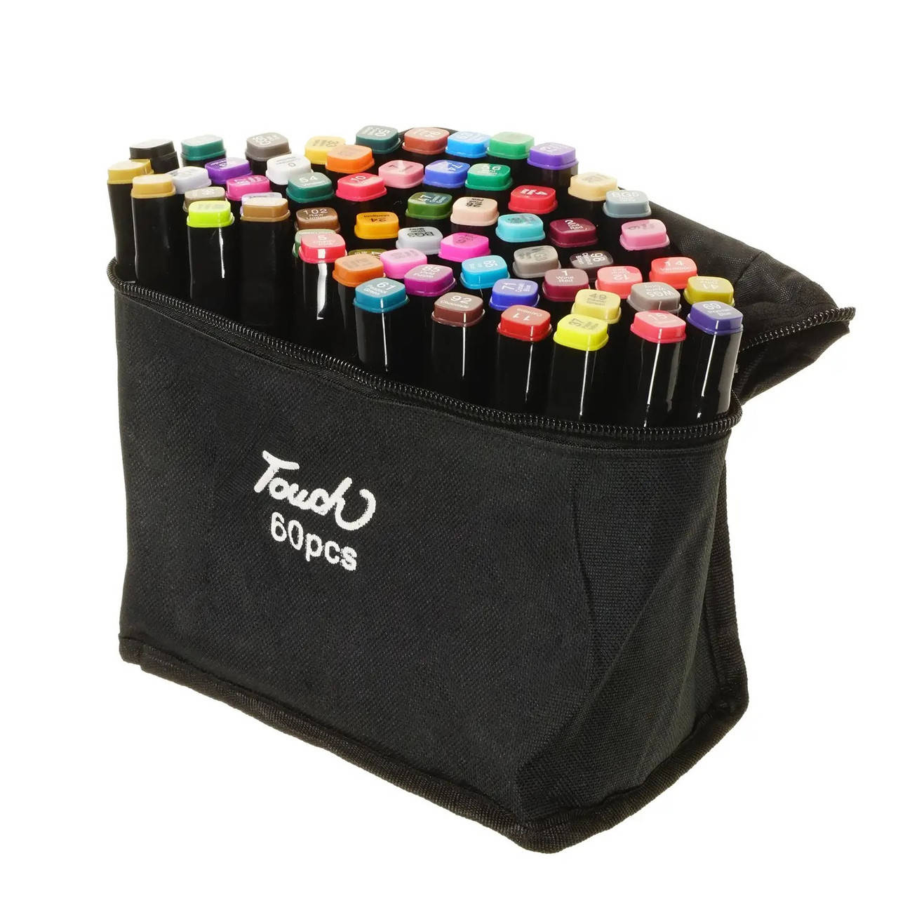 

Набор маркеров для скетчинга Supretto 60 шт. (Арт. 7297-0001), Черный