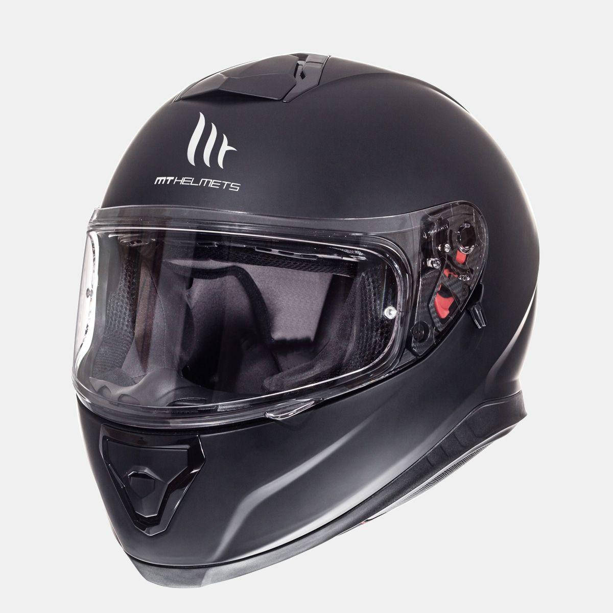 

Мотошлем MT THUNDER 3 SV Solid Matt Black, Черный