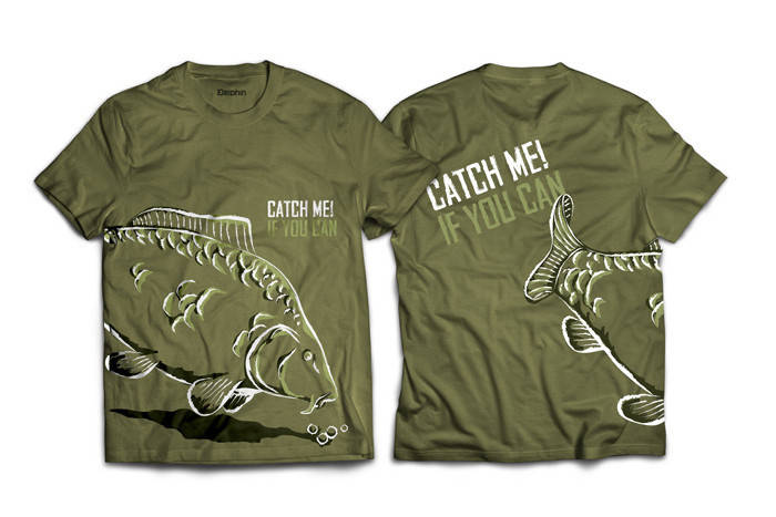 

Футболка Delphin Catch me! Carp / Поймай меня! S