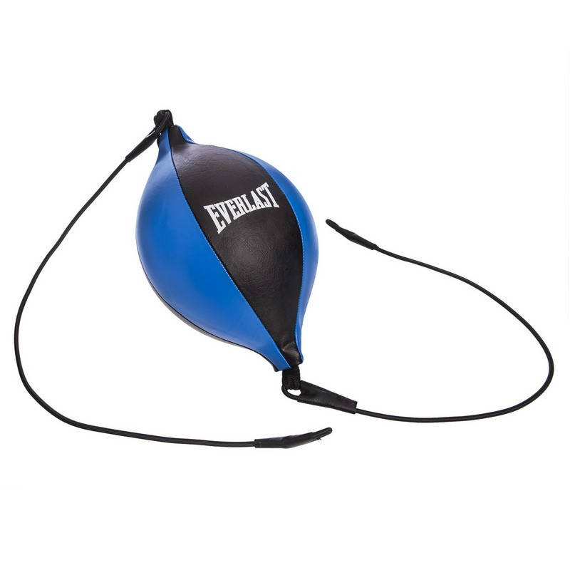 

Груша на растяжке для бокса надувная Everlast, чорно-синяя, Черный
