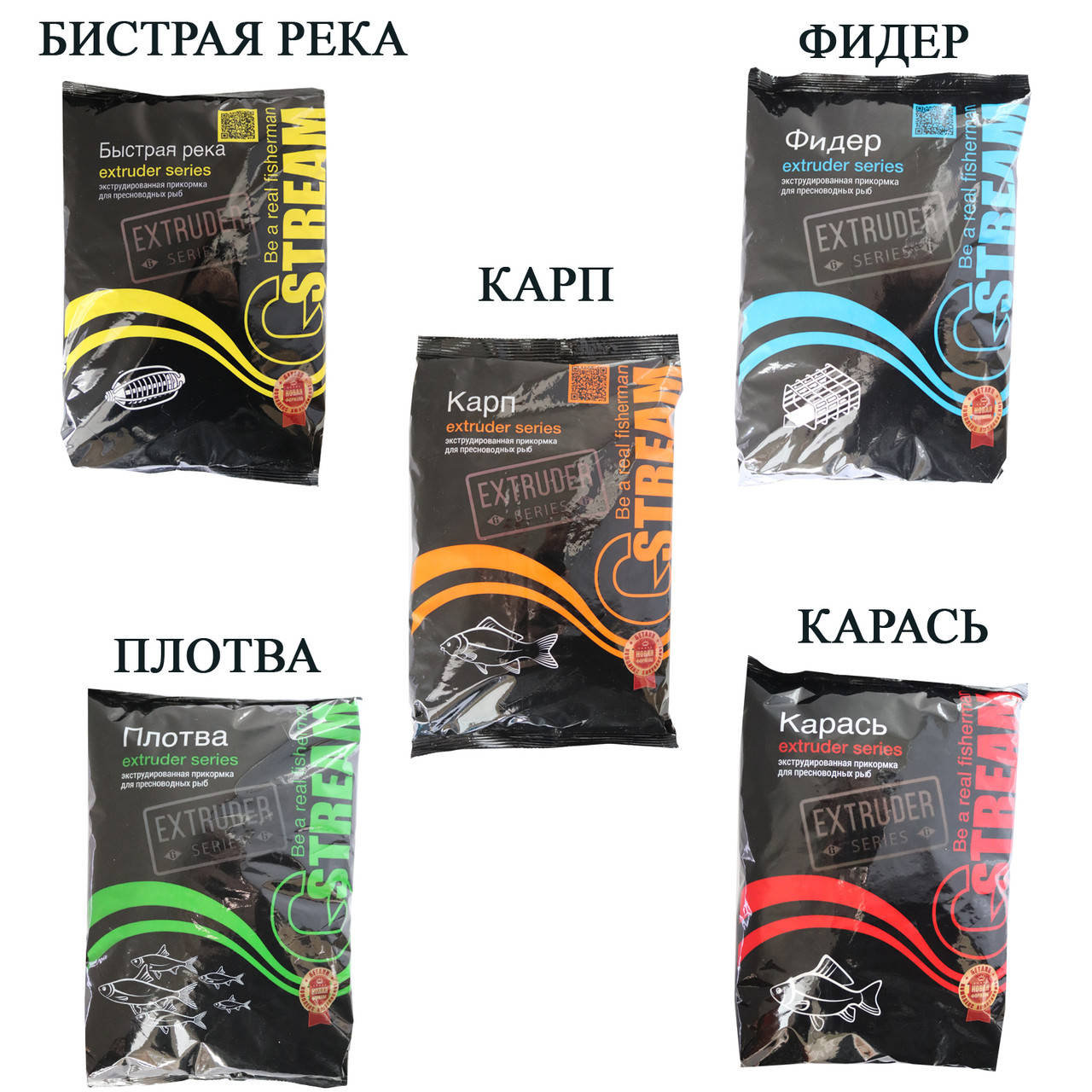 

Прикормка G.STREAM 1кг EXTRUDER Плотва