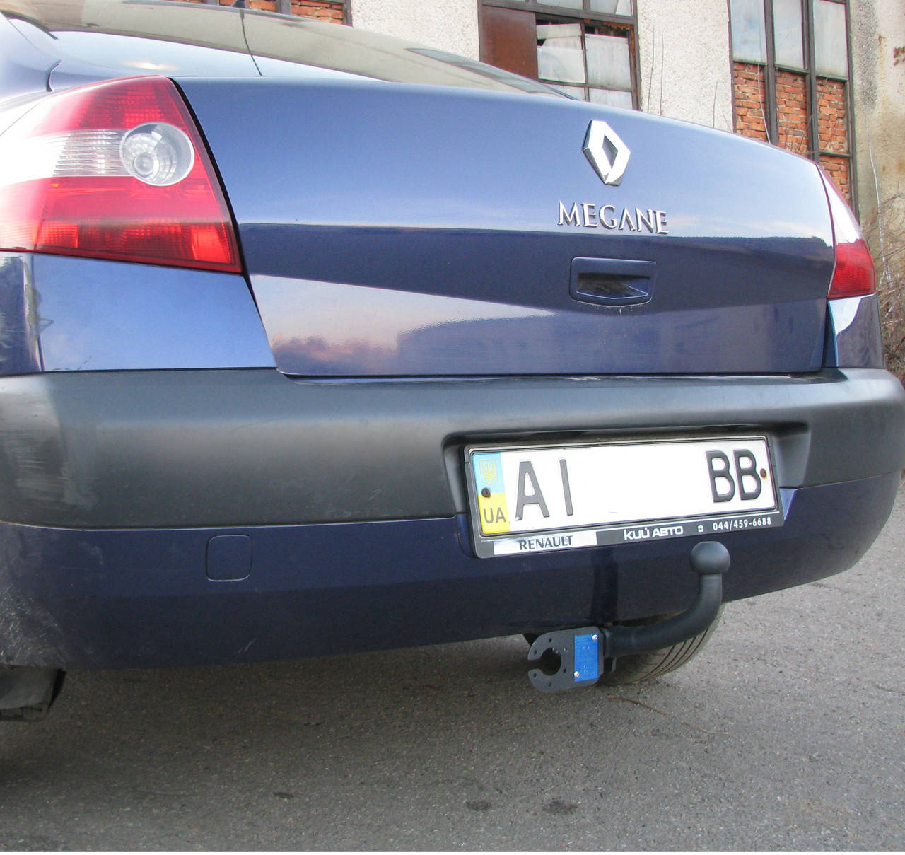 

Фаркоп на Renault Megane 2 Седан (2002-2008) Съёмный крюк