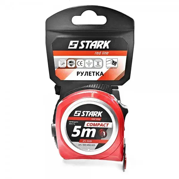 

Рулетка Stark Compact 5м  25мм (503450025)