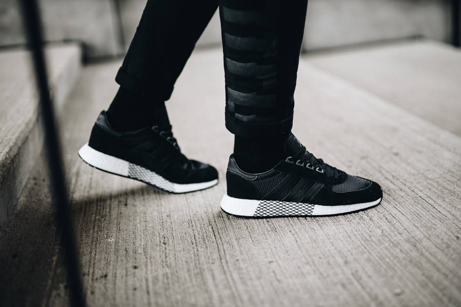 

Мужские кроссовки Adidas Marathon 5923 Core Black Адидас Марафон Черные, Черный