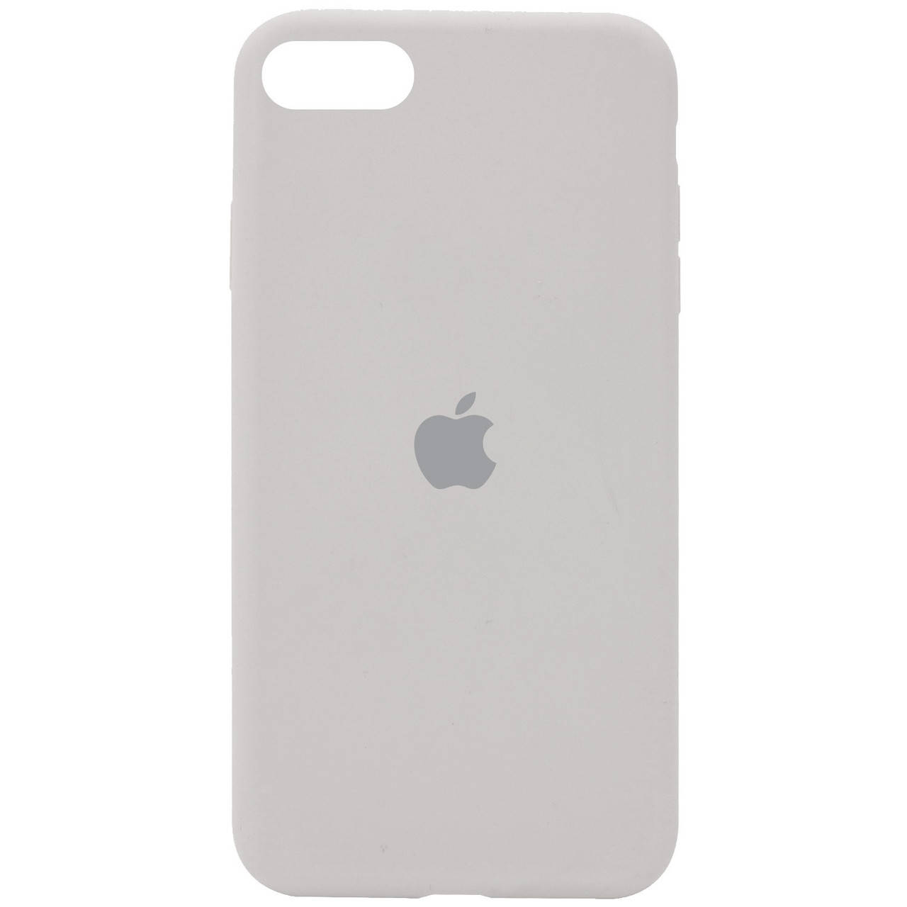 

Чехол Silicone Case Full для Apple iPhone 7 / 8 / Se 2020 с Закрытым Низом (Stone), Светло-серый