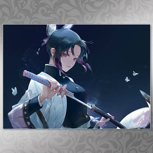 

Плакат Аниме Kimetsu no Yaiba 008
