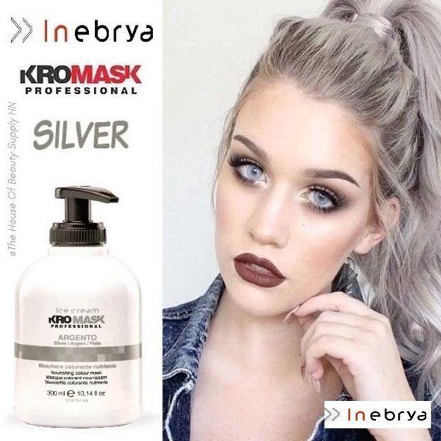 

Тонирующая маска для волос, Серебро Inebrya 300ml