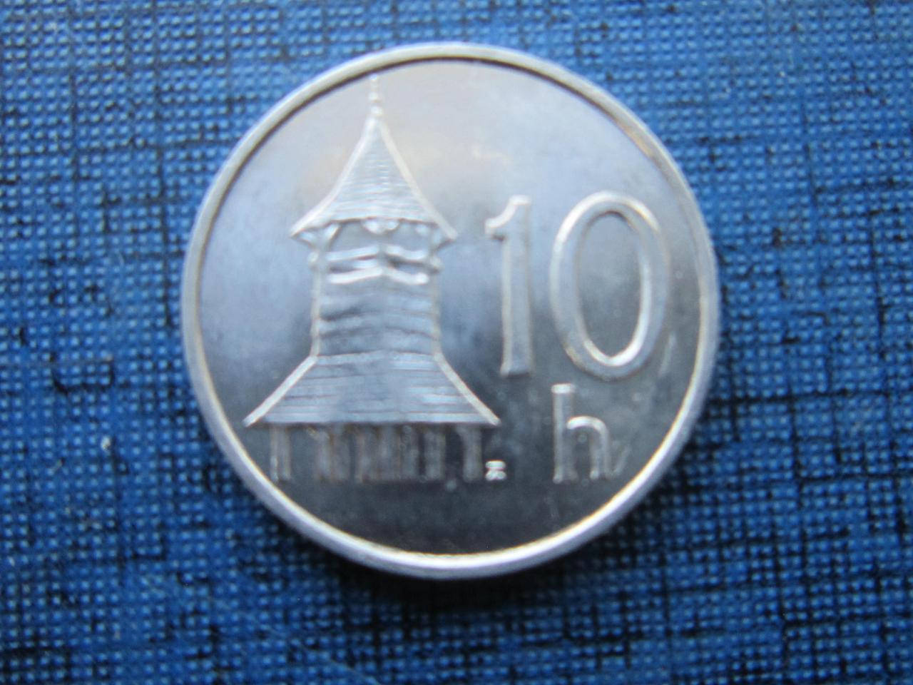 

Монета 10 геллеров Словакия 1993