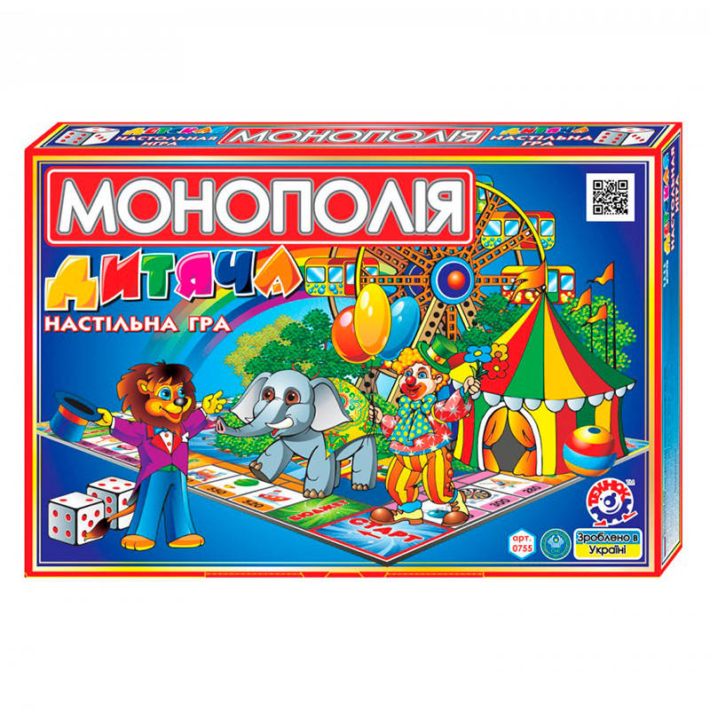 

Игра настольная 0755 "Детская монополия" Технок