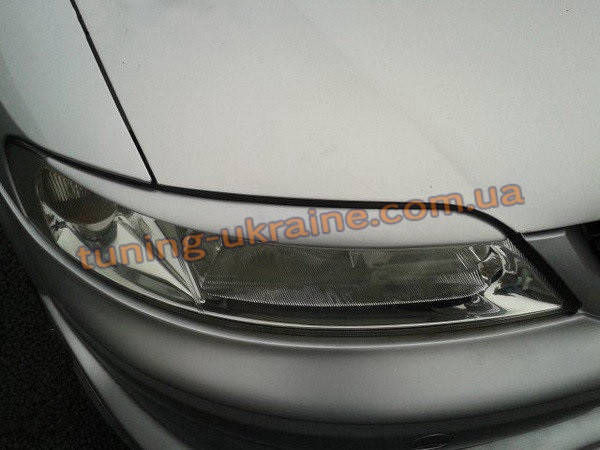 

Реснички на фары для Opel Vectra B 1995-2002, Черный