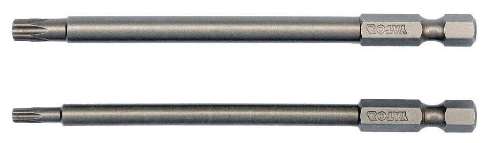 

Набор бит YATO Польша насадка отвертки TORX SECURITY 1/4" T15/T27 l=100 мм 2 шт YT-0491