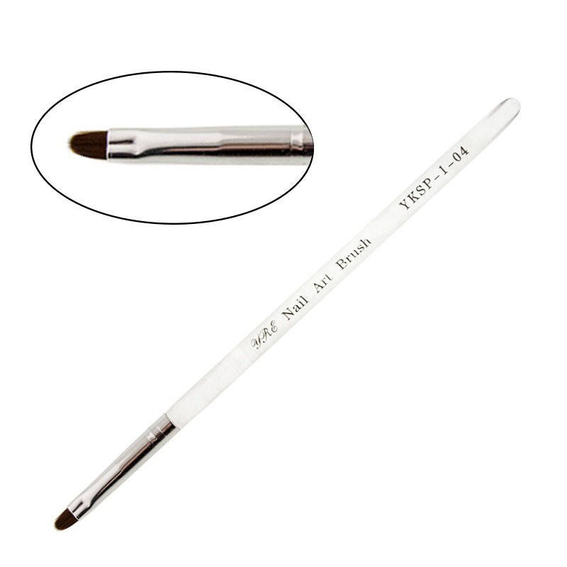 

Кисть для геля YRE (закругленная, искусственный ворс) YKSP-1-04