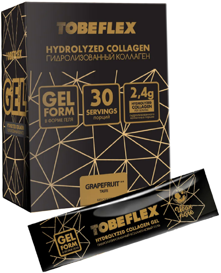 

Порционный коллагеновый гель в стиках Иван-Поле TOBEFLEX вкус Грейпфрут (2.4 грамма)