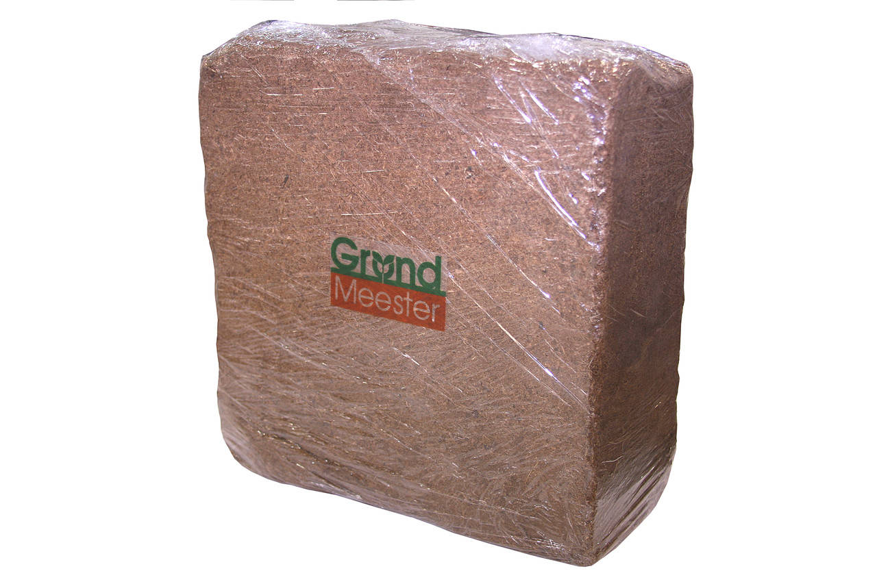 

Кокосовый субстрат GrondMeester 5кг, 30х30х14 см (100% торф)