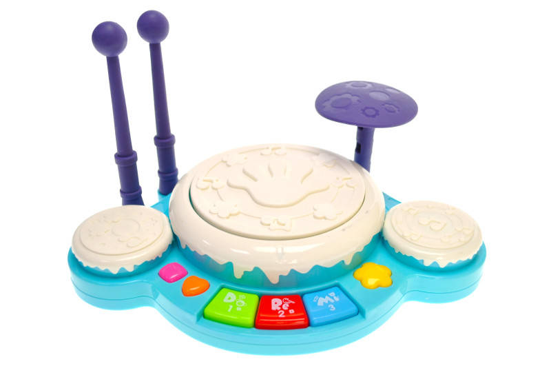 

Барабан музыкальный 8111 игрушечный детская ударная установка