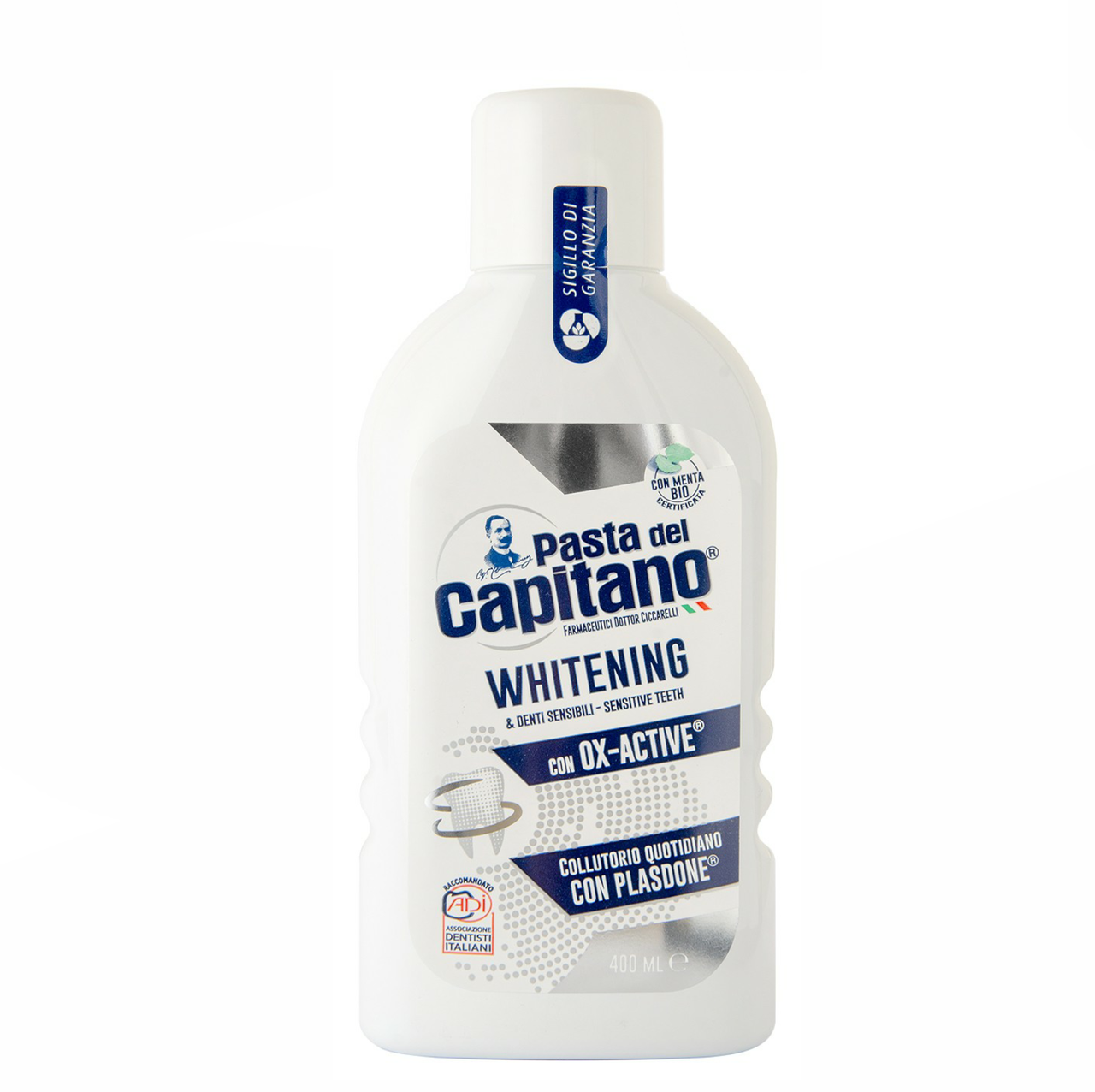 

Ополаскиватель Pasta Del Capitano Whitening отбеливающий 400 мл