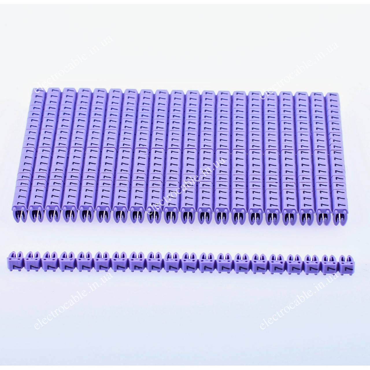 

Кабельный маркер ONKA для провода сечением 0,75мм2 до 1,5мм2. Цифра 7