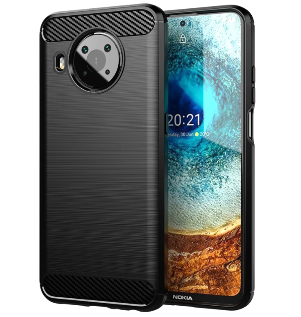 

TPU чехол накладка Urban для Nokia X10 / Nokia X20 (4 цвета) черный