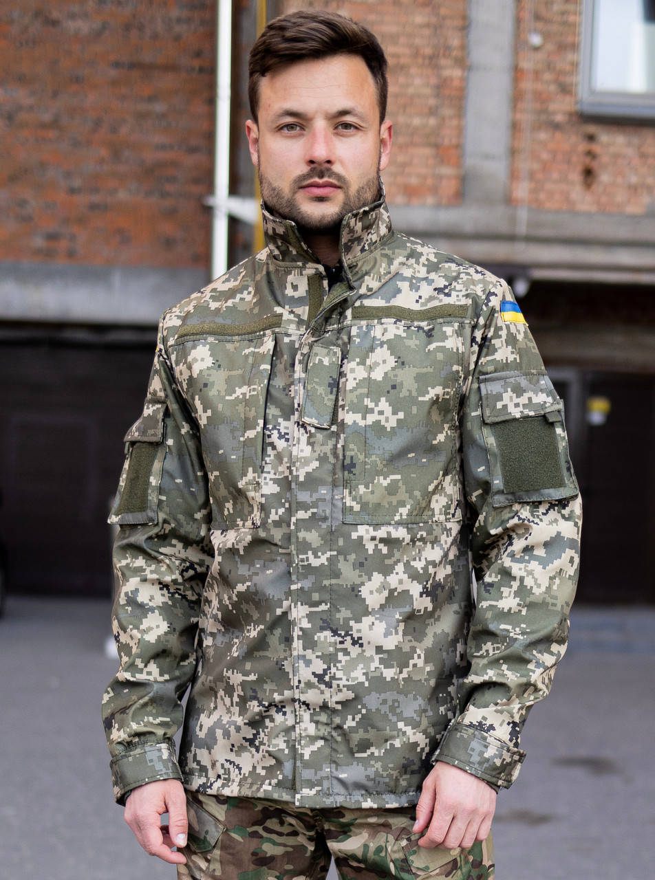 

Тактическая военная ветровка Пиксель ВСУ