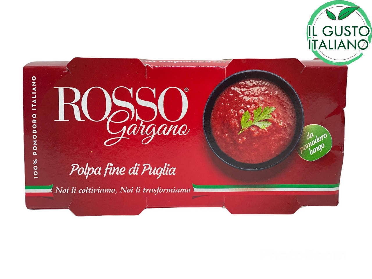 

Rosso Gargano Polpa fine Томатная мякоть 2 шт по 230 гр