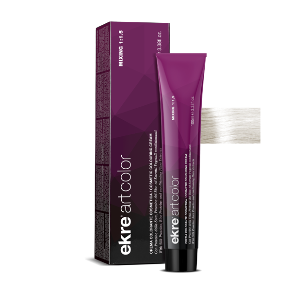 

Крем-краска для волос EKRE Art Color Cream №12/01 Silver Ice Blonde 100 мл (17265L')