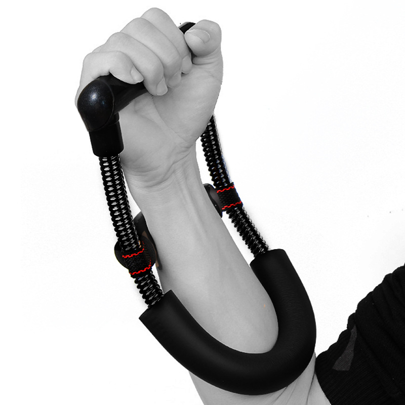 

Эспандер для предплечья пружинный CONTEC Hand Power Wrist с нагрузкой 30кг, Черный