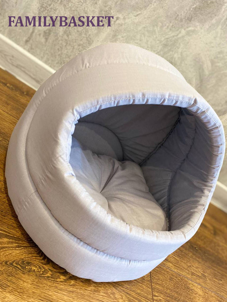 

Домик - лежак для котов и собак "COMFORT" ТМ "ПРИРОДА"